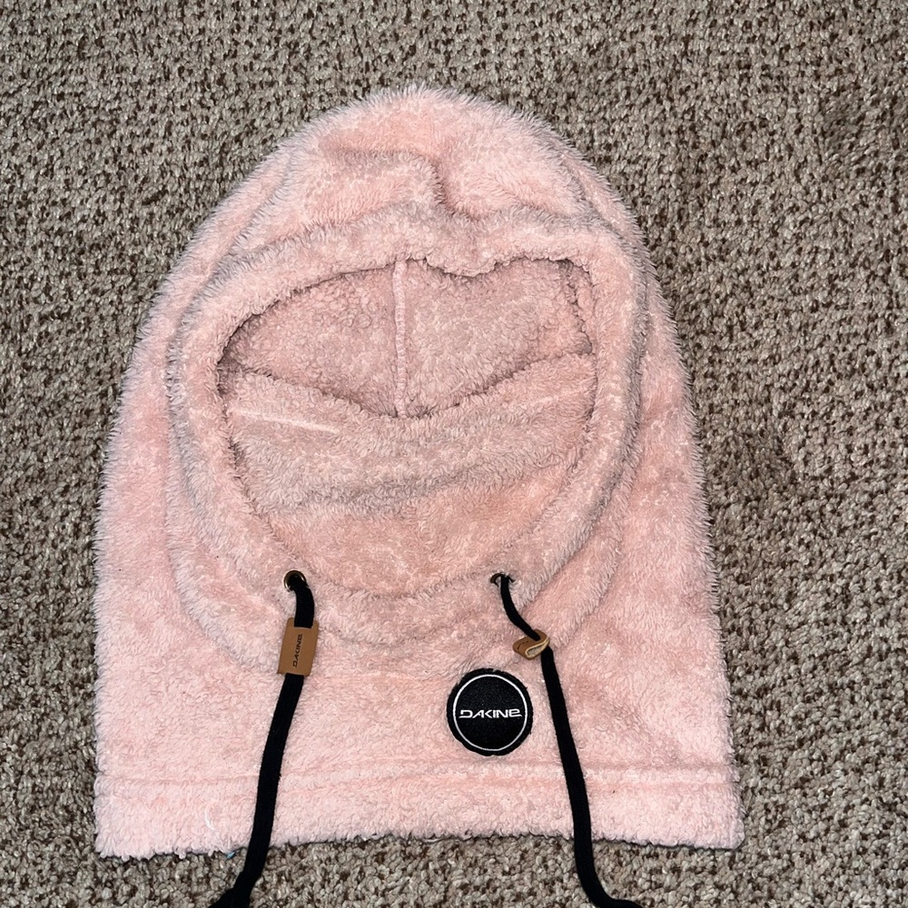 Dakine Soft Pink Kids Hooded Hat